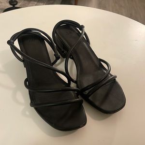H&M strappy kitten sandals